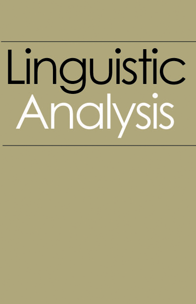linguistic analysis research paper